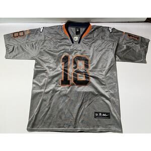 Rare Nike Peyton Manning 18 Denver Broncos jersey Sz 44 Stitched NFL